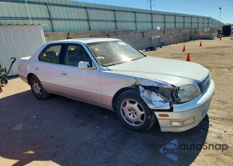 2000 Lexus Ls 400 z USA, uszkodzony, nr VIN JT8BH28F8Y0170476